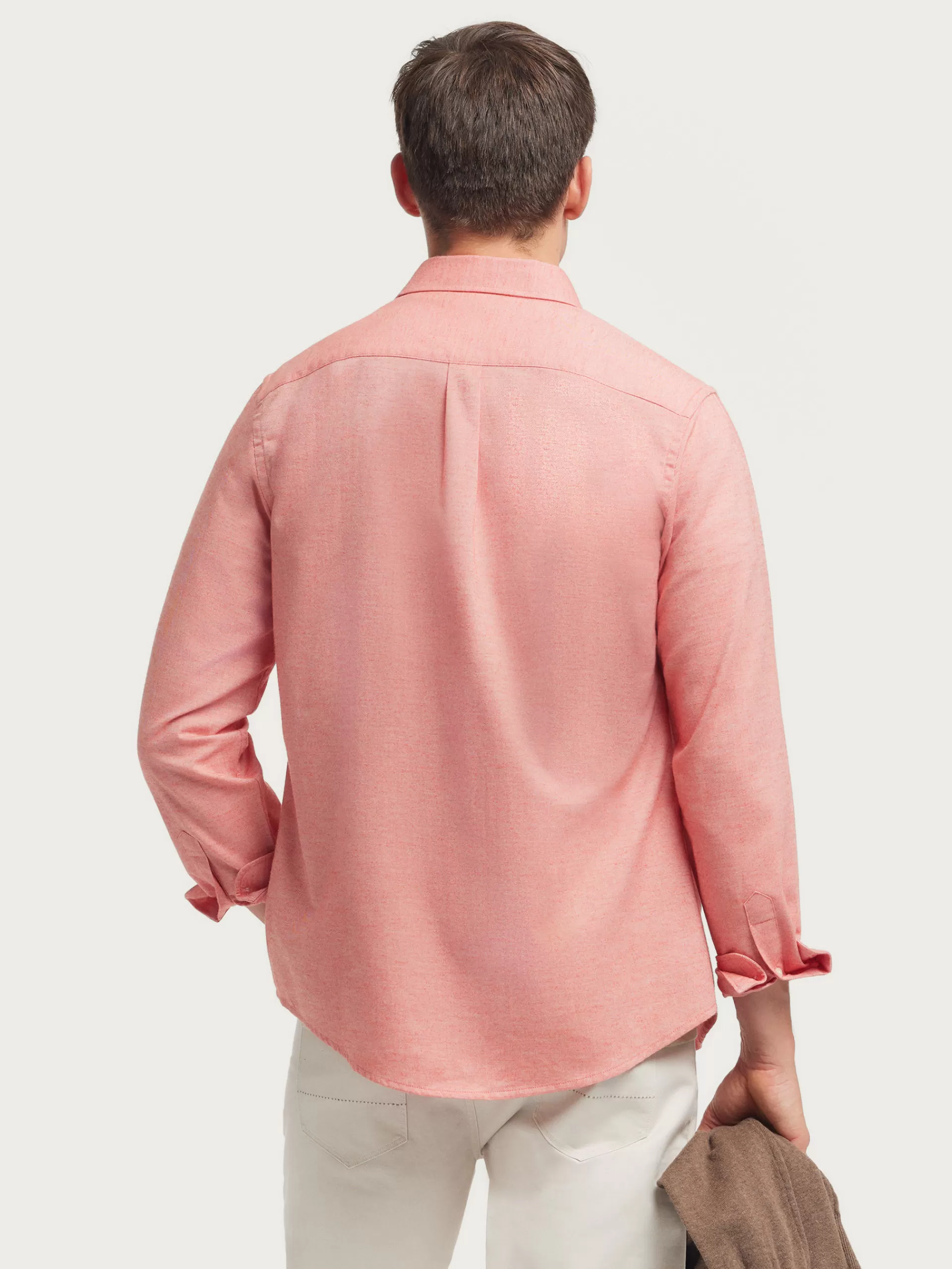 camisa_flannel_twill_coral_2.webp Flash Sale Alvaro Moreno CAMISA FLANNEL TWILL Coral