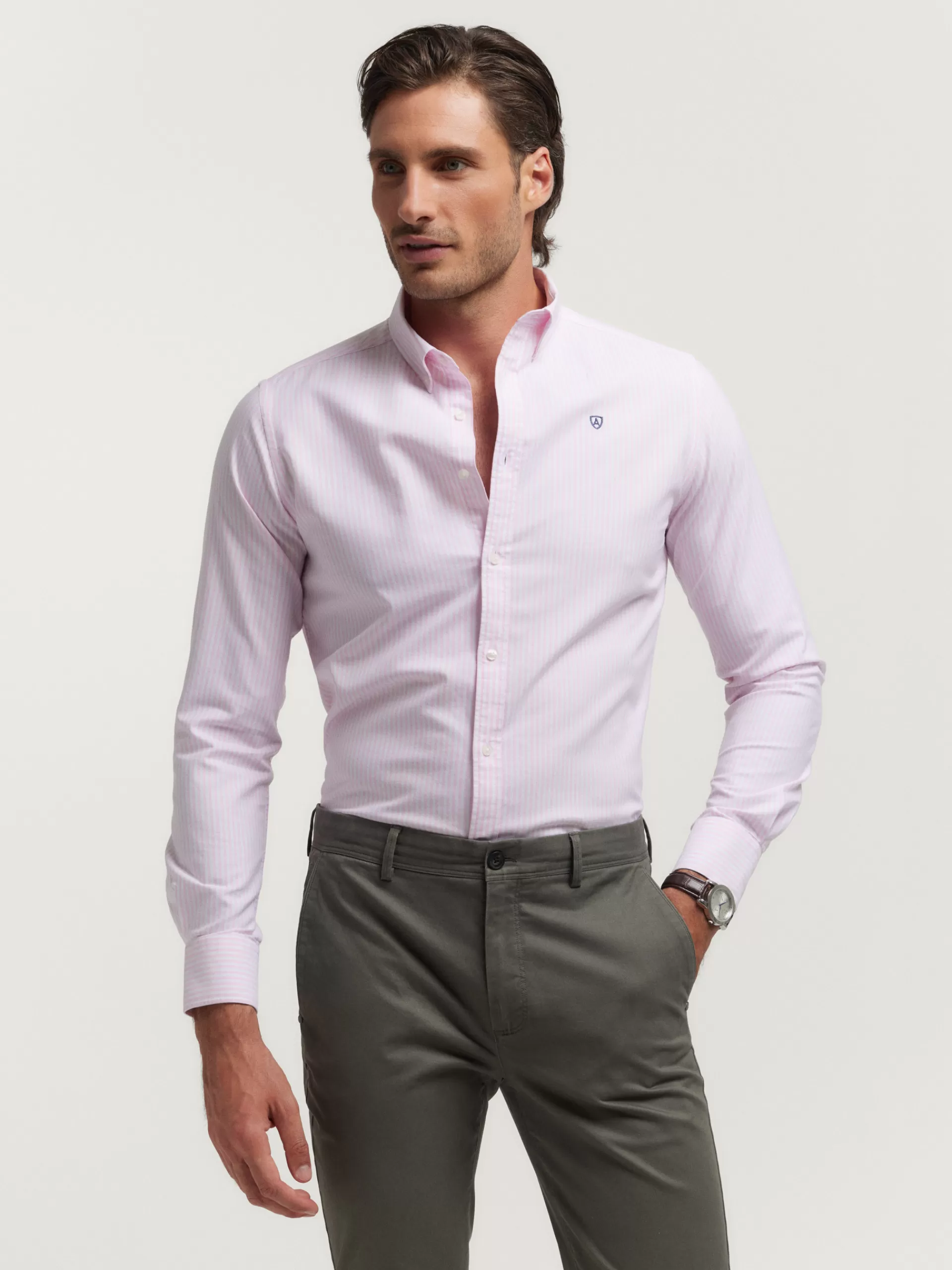 camisa_oxford_rayas_rosa_3.webp Sale Alvaro Moreno CAMISA OXFORD RAYAS Rosa