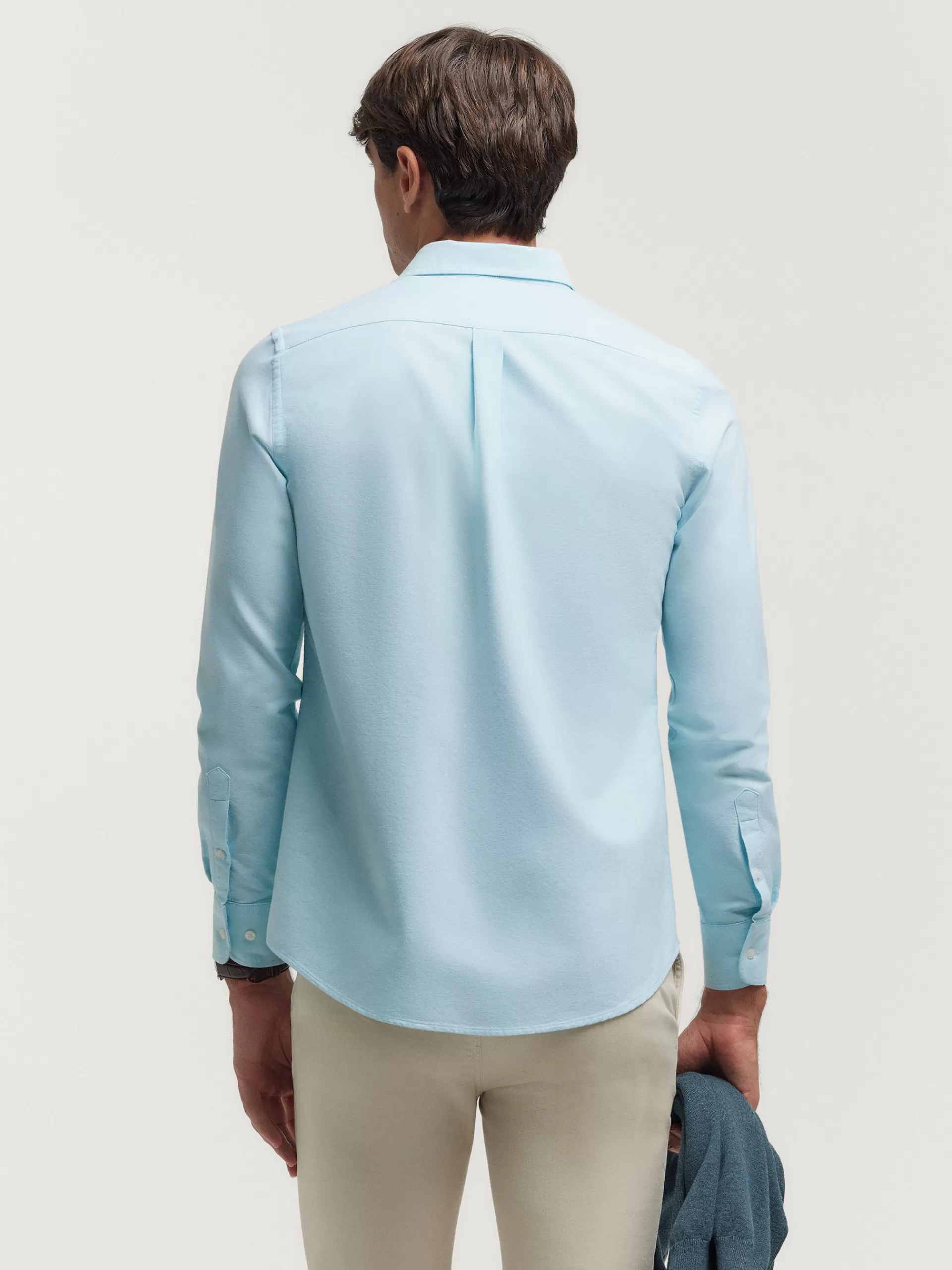 camisa_oxford_solid_verde_agua_2.webp Hot Alvaro Moreno CAMISA OXFORD SOLID Verde Agua