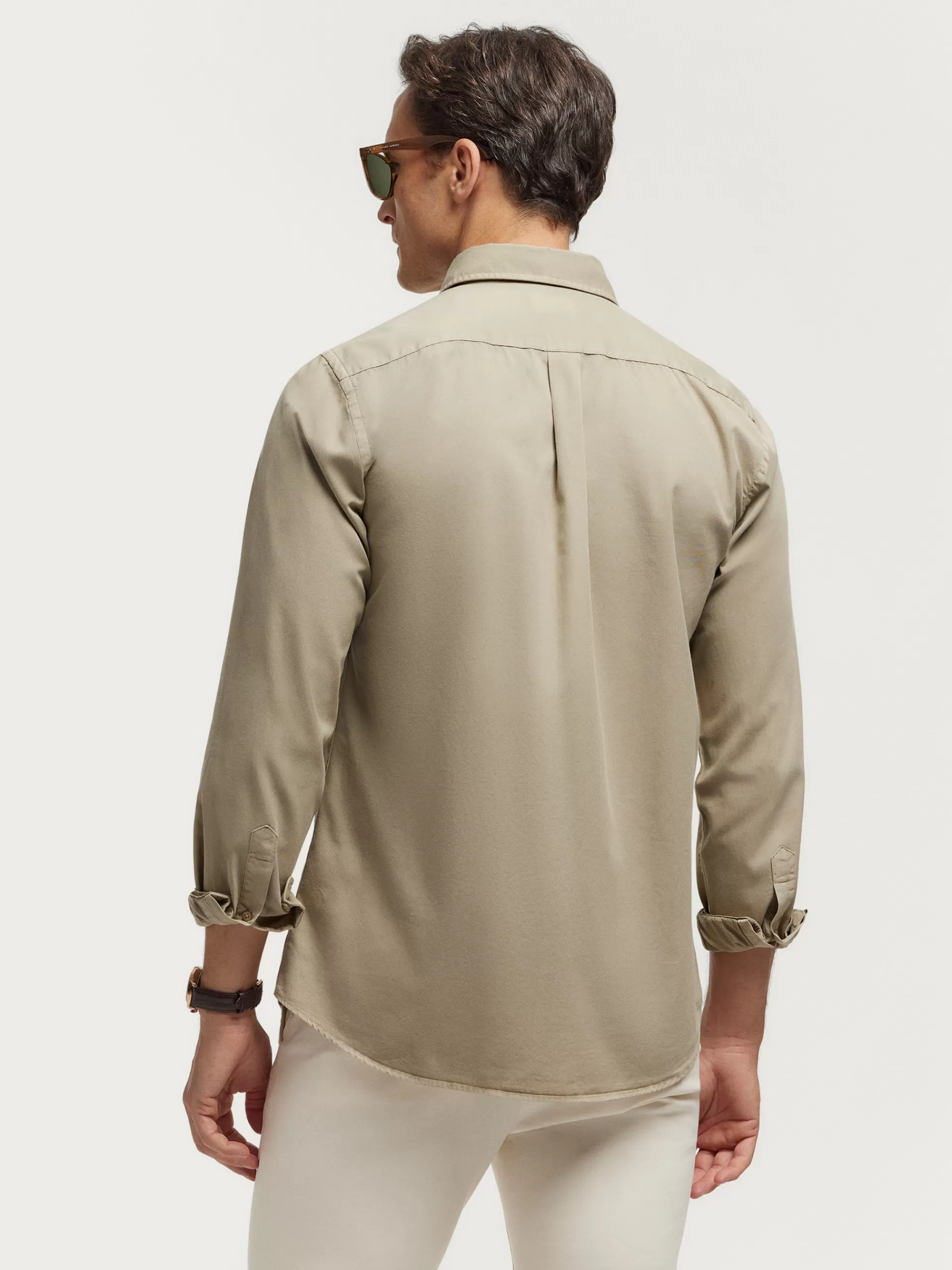 camisa_twill_dye_beige_2.webp Best Sale Alvaro Moreno CAMISA TWILL DYE Beige