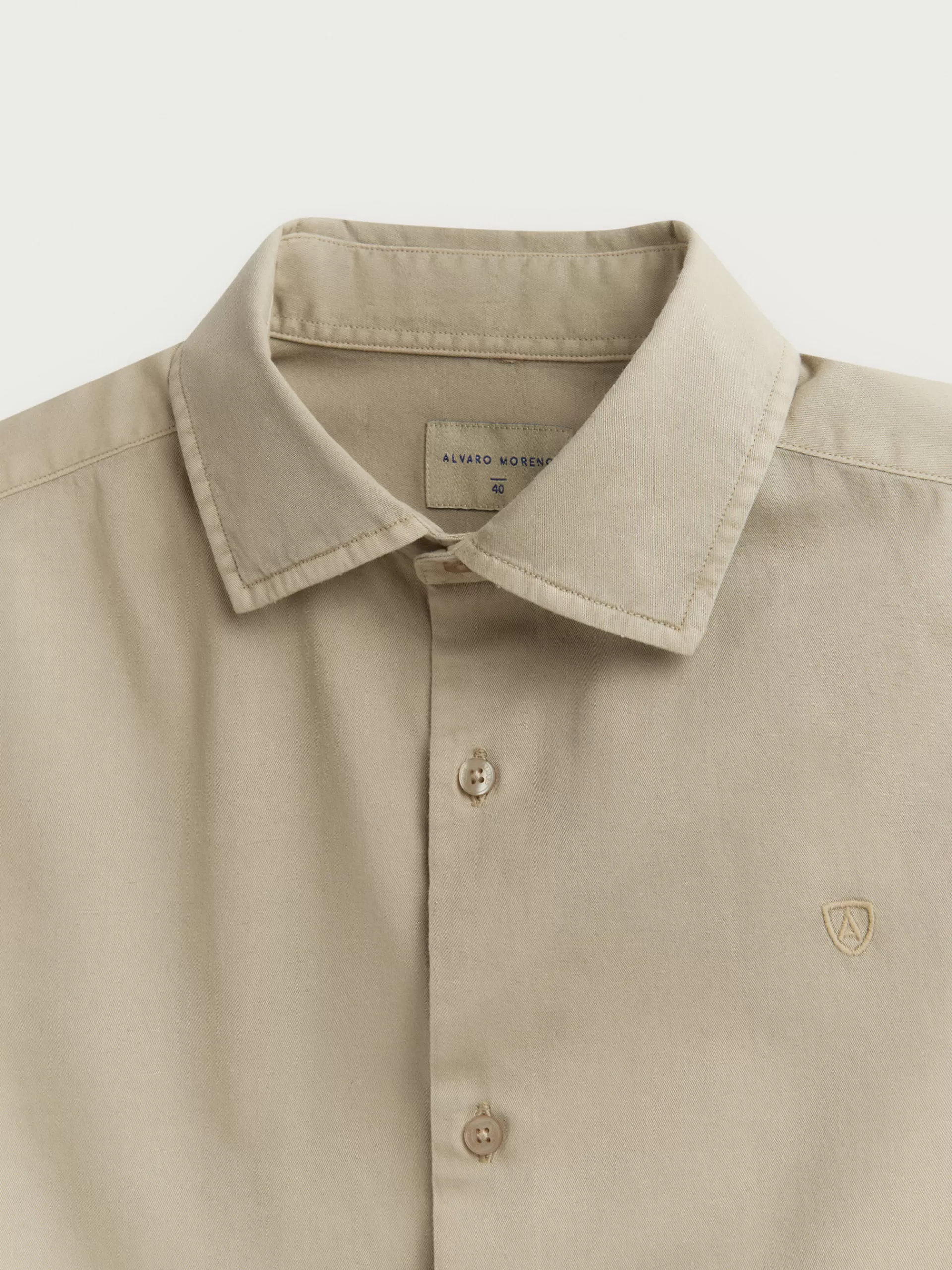 camisa_twill_dye_beige_7.webp Best Sale Alvaro Moreno CAMISA TWILL DYE Beige