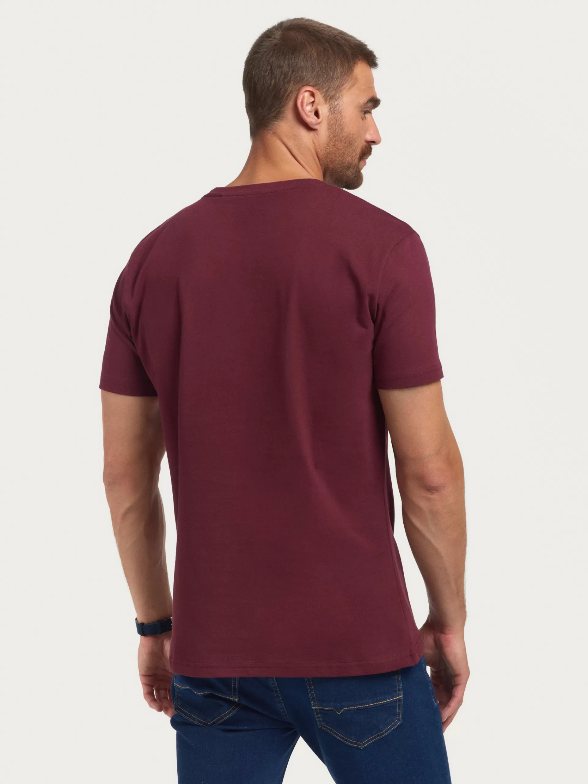 camiseta_basica_burdeos_2.webp Best Sale Alvaro Moreno CAMISETA BASICA Burdeos