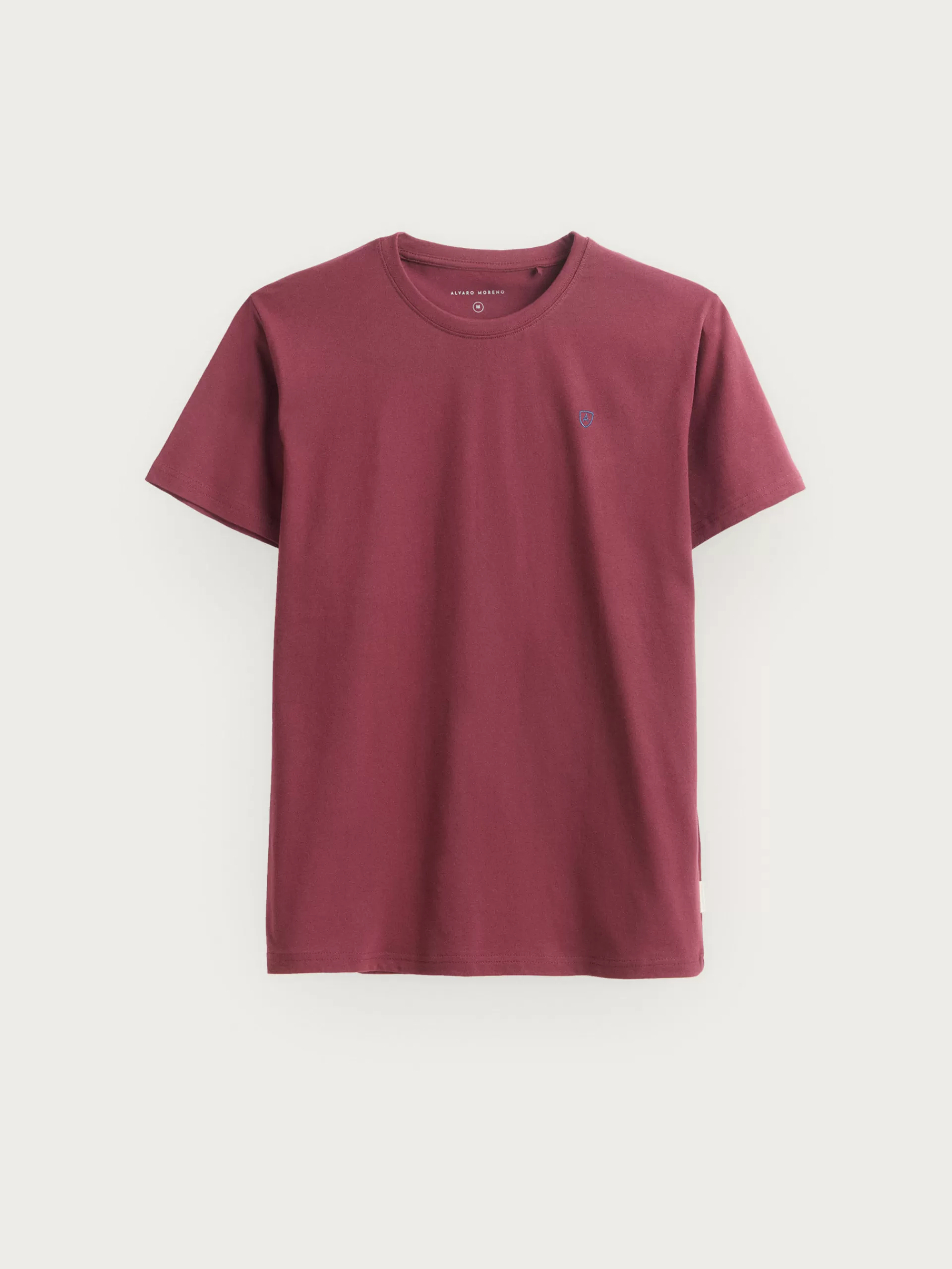 camiseta_basica_burdeos_4.webp Best Sale Alvaro Moreno CAMISETA BASICA Burdeos