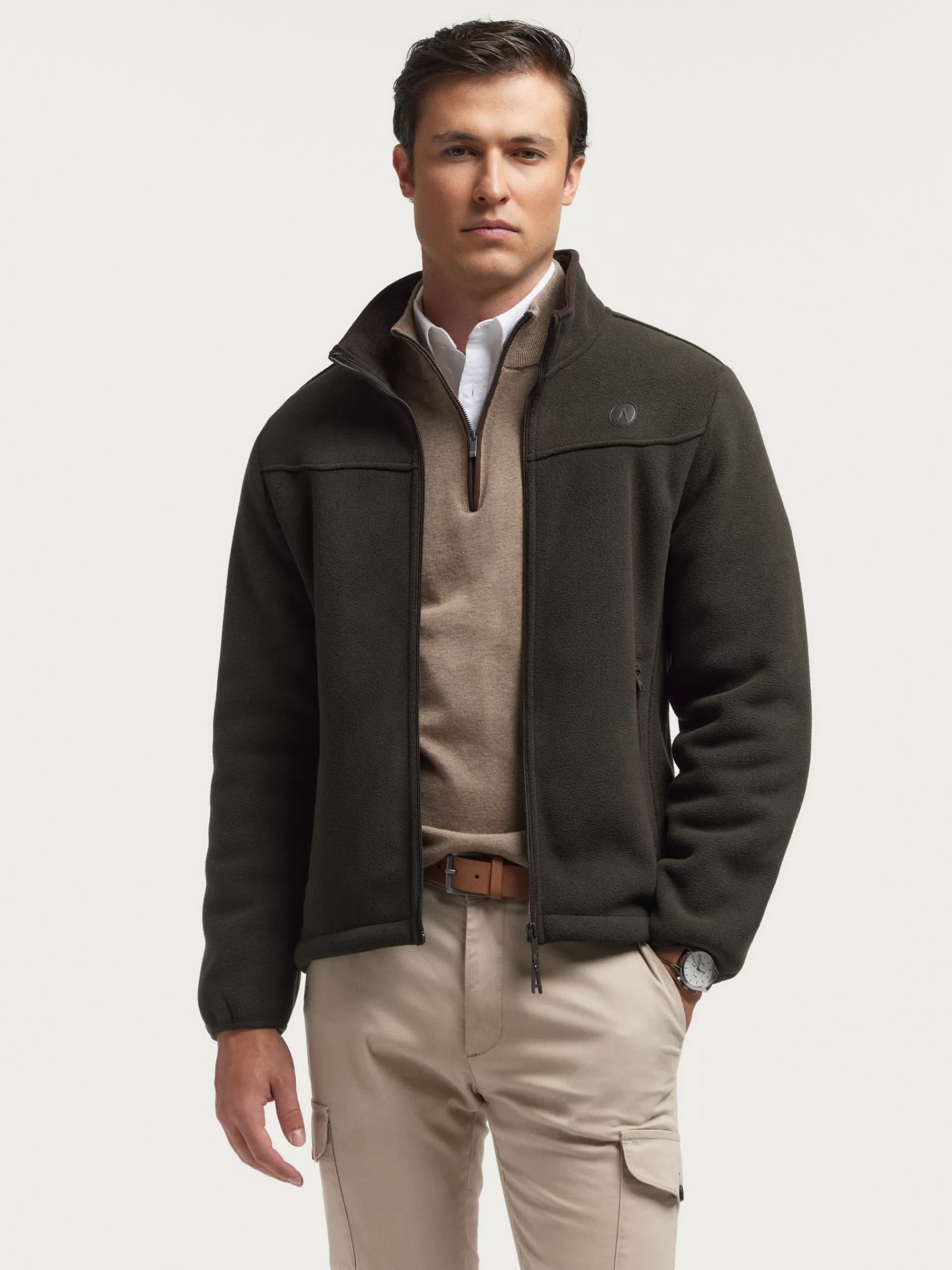 cazadora_polar_verde_3.webp Hot Alvaro Moreno CAZADORA POLAR Verde