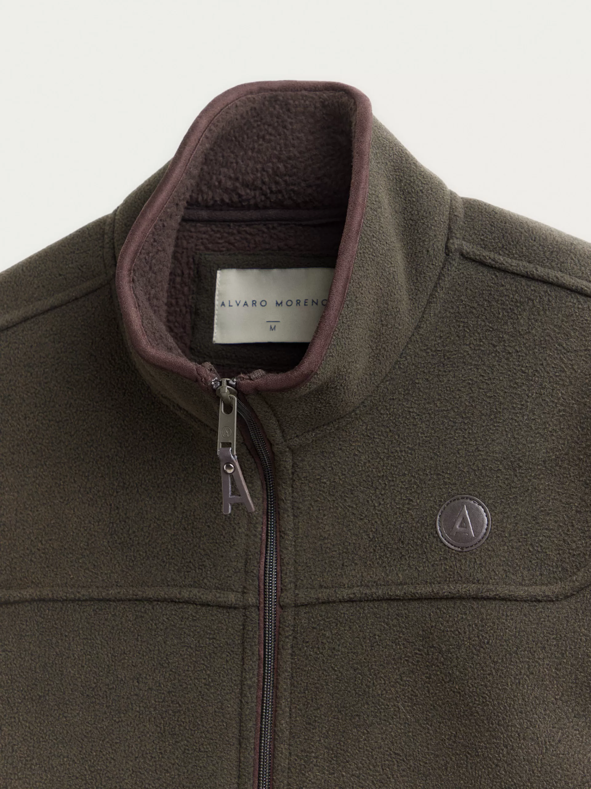 cazadora_polar_verde_8.webp Hot Alvaro Moreno CAZADORA POLAR Verde