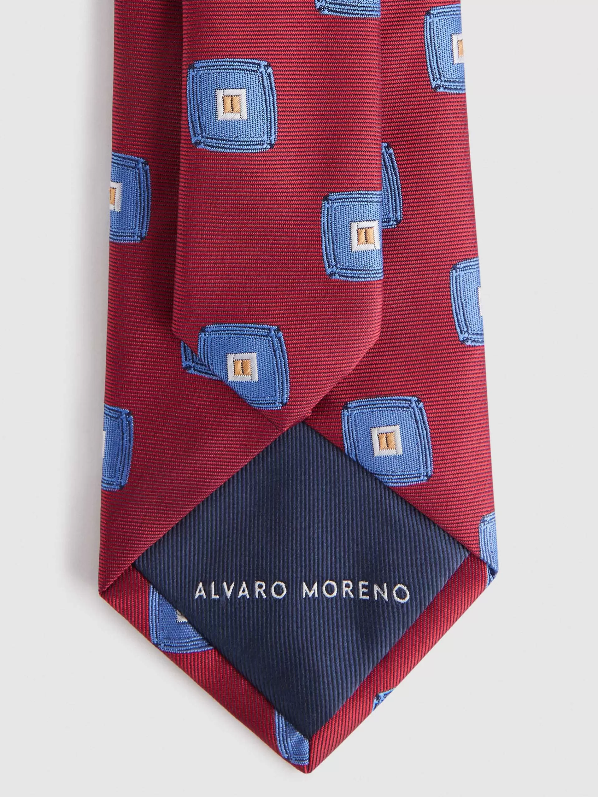 corbata_jacquard_mf_rojo_2-90.webp Store Alvaro Moreno CORBATA JACQUARD MF Rojo