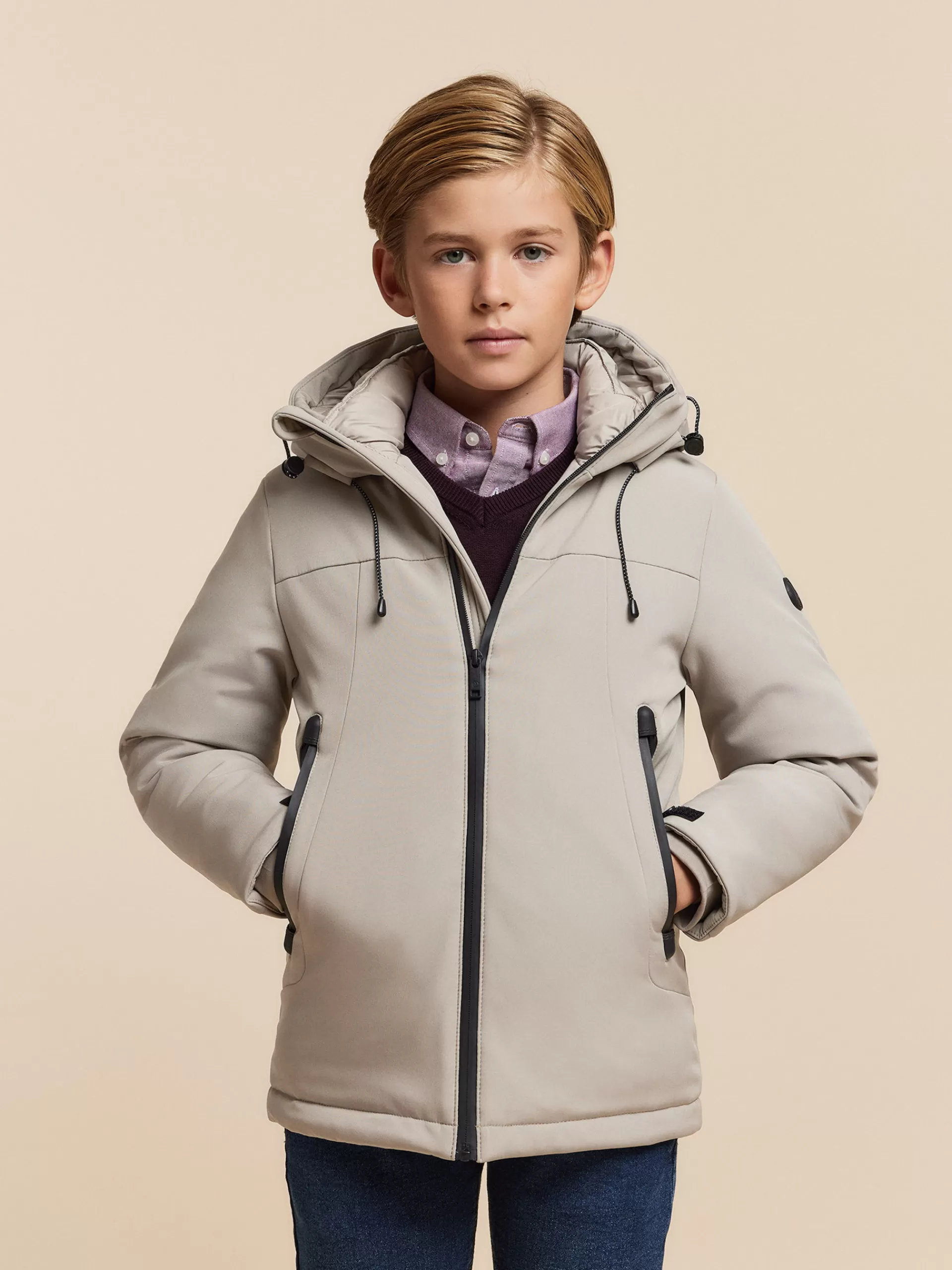 parka_skywalker_kids_beige_2.webp Sale Alvaro Moreno PARKA SKYWALKER KIDS Beige