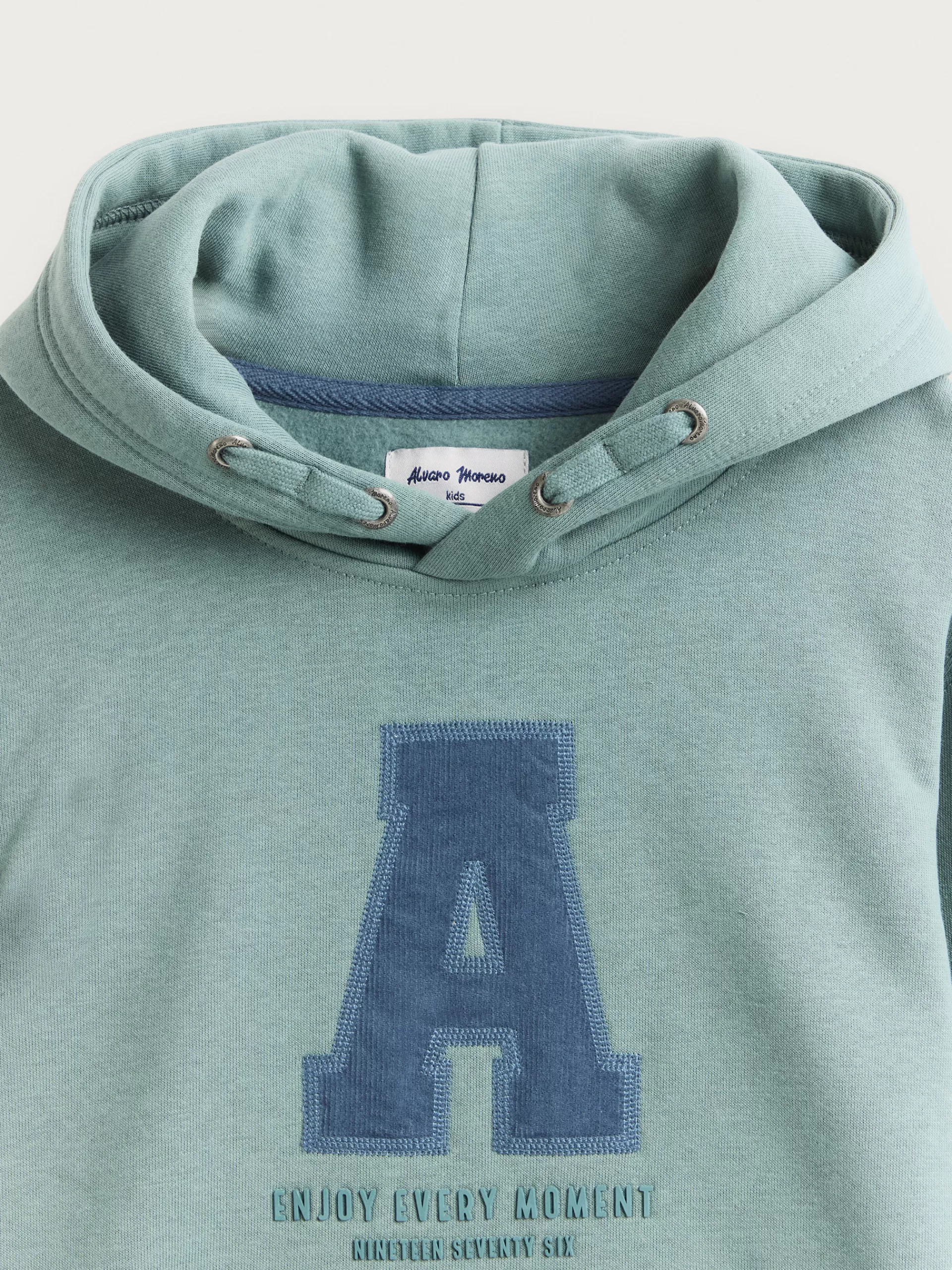 sudadera_moment_kids_verde_3.webp Cheap Alvaro Moreno SUDADERA MOMENT KIDS Verde